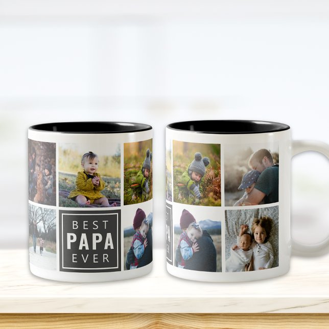 Best PAPA Ever Custom Photo Mug (Creator Uploaded)