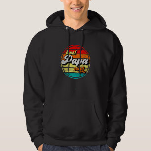 Best Papa Ever Father s Day Grandpa Vintage Retro  Hoodie
