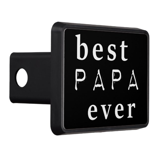BEST PAPA EVER HITCH COVER (Right)