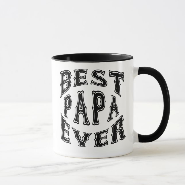 Best Papa Ever Mug (Right)