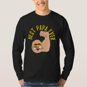 Best Papa Ever Spanish Dad Fathers Day T-Shirt