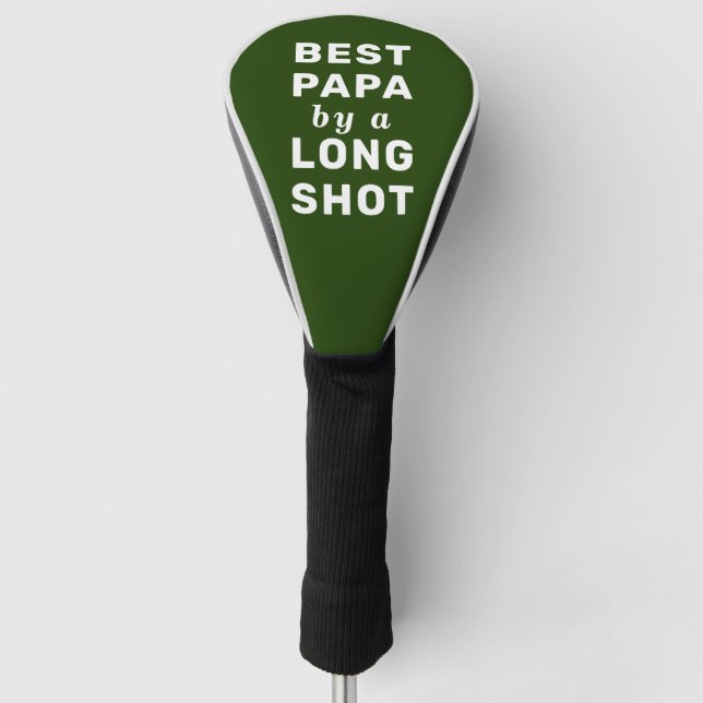 Best Papa Golf Head Cover (Front)