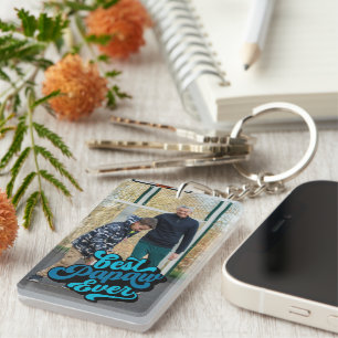 Best Papaw Ever   Grandpa Photo Keychain