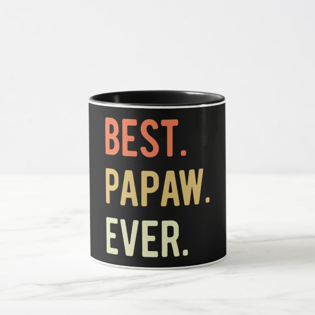 Best Papaw Ever Mug (Center)