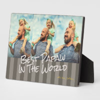 Best Papaw In The World Photo Plaque