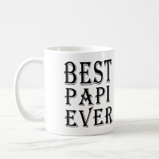 best papi ever coffee mug