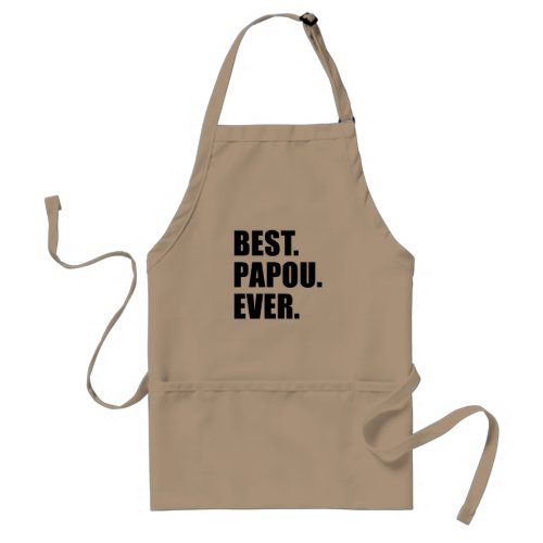 Best Papou Ever Apron