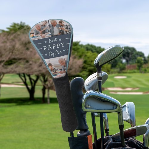 Best Pappy By Par  3 Photo Golf Head Cover