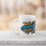 Best Pappy Ever | Grandpa Photo Coffee Mug<br><div class="desc">Remind grandpa of his best-ever status this Father's Day or Grandparents Day. Custom photo mug features four photos with "Best Pappy Ever" on each side in retro blue and yellow lettering.</div>