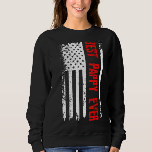 Best Pappy Ever Us American Flag For Father's Day Sweatshirt