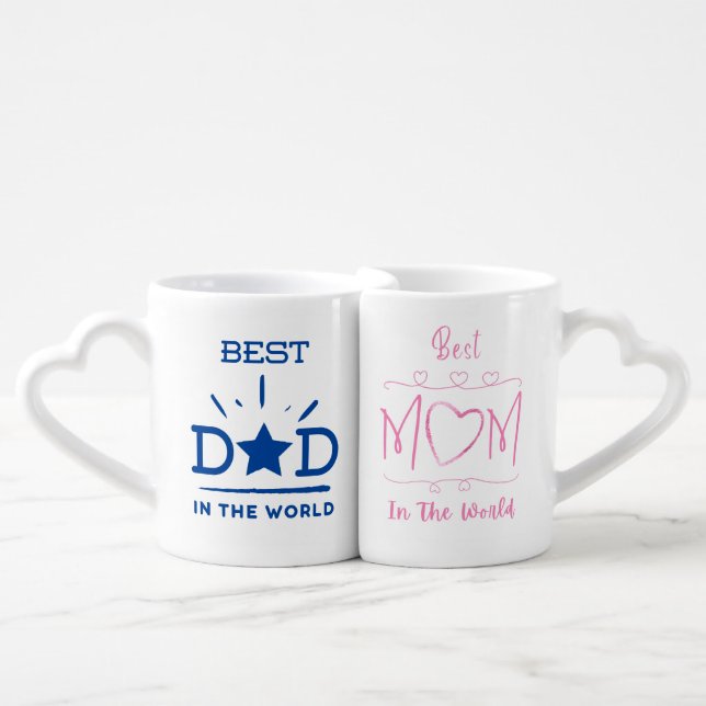Best Parents In The World Mugs (Front Nesting)