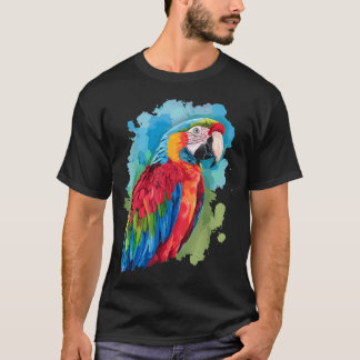 Best Parrot Art For Tropical Parrot T-Shirt