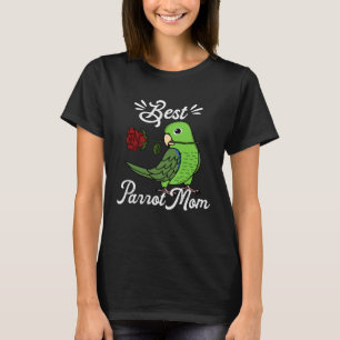 Best Parrot Mom I Green Parrotlet T-Shirt