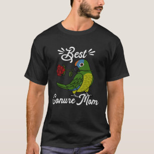 Best Parrot Mom I Peach fronted Conure T-Shirt
