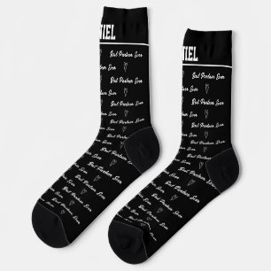 Best Partner Ever Fun Monogram Socks