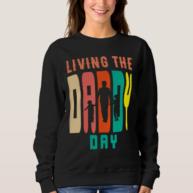 Best Party With Friends Great Children Living The  Sweatshirt (Front)