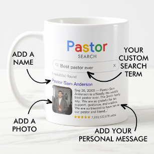Best Pastor Ever Search Result Photo & Message Coffee Mug
