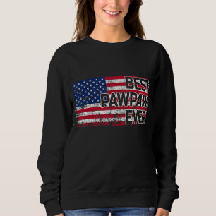 Best Pawpaw Ever American Flag Father's Day Gift Sweatshirt