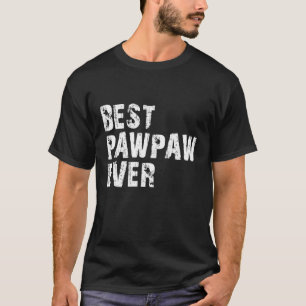 Best PawPaw Ever Father's Day Vintage Retro Paw-Pa T-Shirt