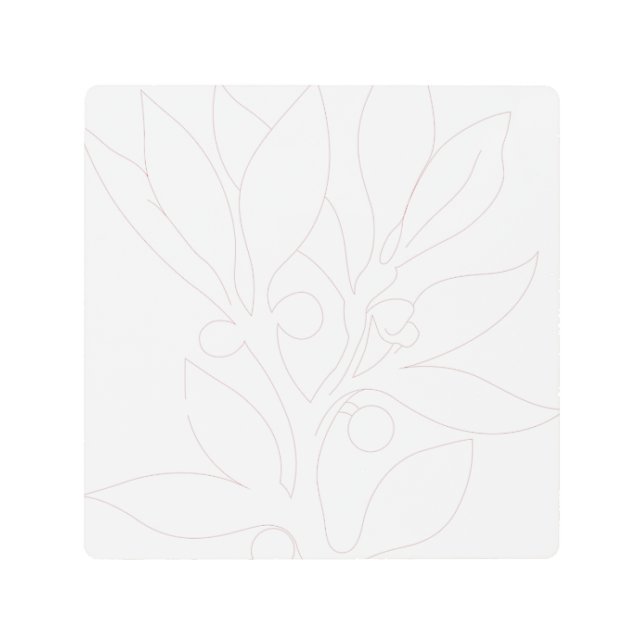 Best personalize Text Logo Metal Wall Art (Front)