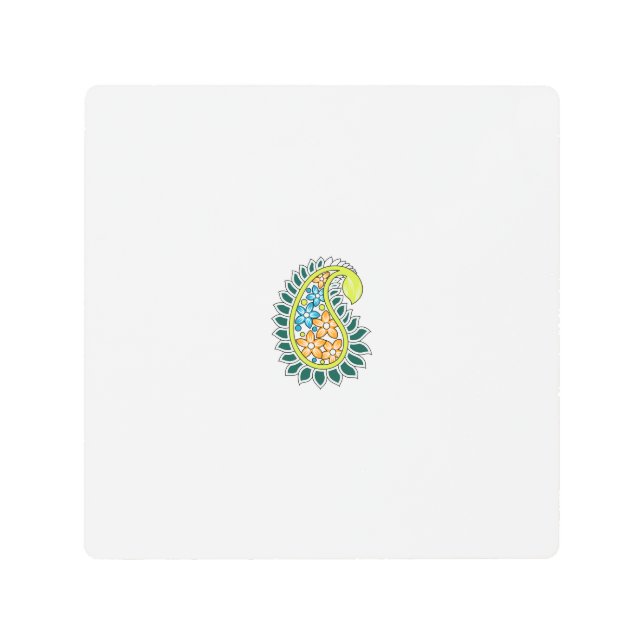 Best personalize Text Logo Metal Wall Art (Front)