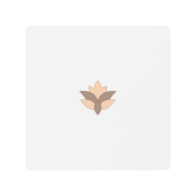 Best personalize Text Logo Metal Wall Art (Front)