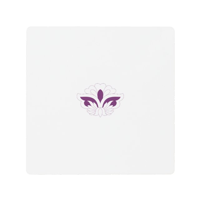 Best personalize Text Logo Metal Wall Art (Front)