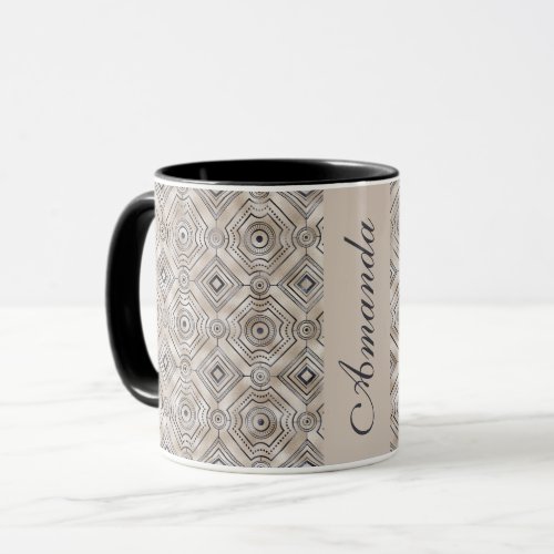 Best personalized Classy two_tone coffee tea mug