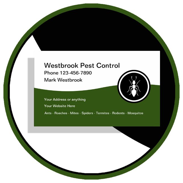 Best Pest Control Modern Business Cards (Creator Uploaded)