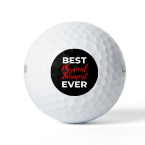 Best Physical Therapist Ever Golf Balls