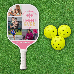 Best Pickleball Mom Collage 4Photos Paddle
