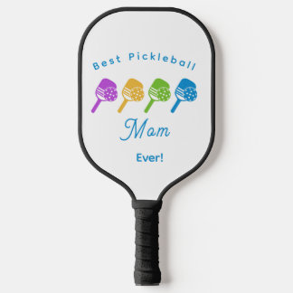 Best Pickleball Mom Ever Paddles & Balls Design