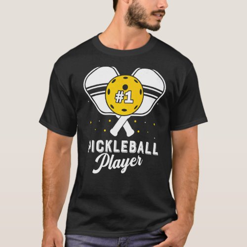 Best Pickleball Player  Paddle  Graphic T_Shirt