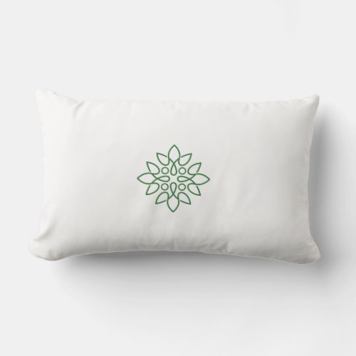 Best pillow withe green rose