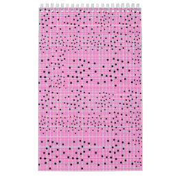 best pink and orange sieve with cool dots 2023  calendar