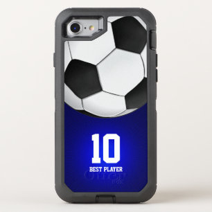 Best Player No Soccer Football Sports OtterBox Defender iPhone SE/8/7 Case