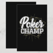 Best Poker Player Poker Cards Game (Front/Back)