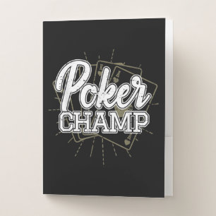 Best Poker Player Poker Cards Game Pocket Folder