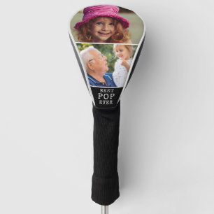 Best Pop Ever 2 Photo Collage Personalized Golf Head Cover