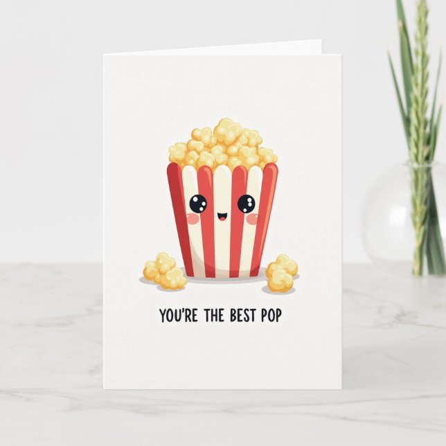 Best Pop Ever Day Card (Front)