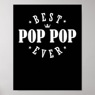 Best Pop Pop Ever Design - Pop Pop Poster