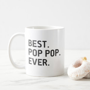 Best Pop Pop Ever Funny Grandfather Coffee Mug