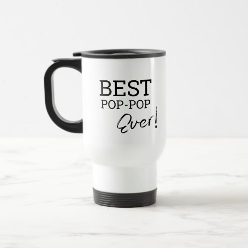 Best Pop_pop ever Typography custom photo Mug