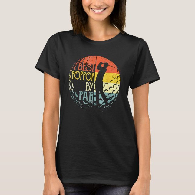 Best Poppop By Par Golf  Sports Christmas T-Shirt (Front)