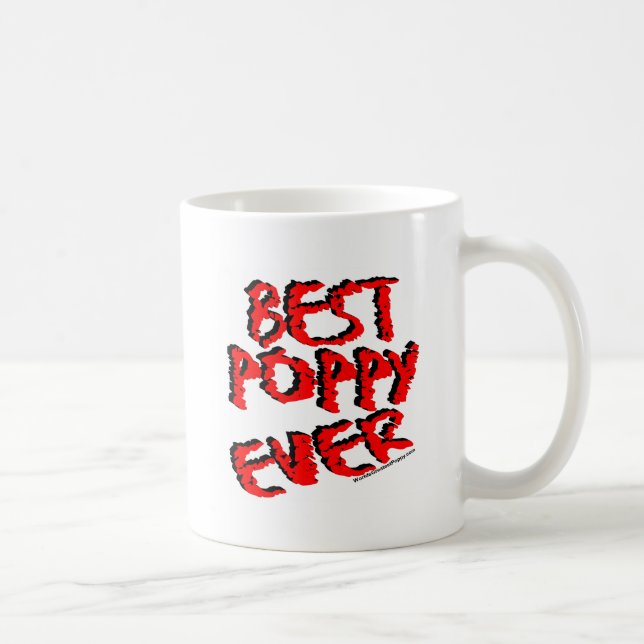 Best Poppy Ever Coffee Mug (Right)