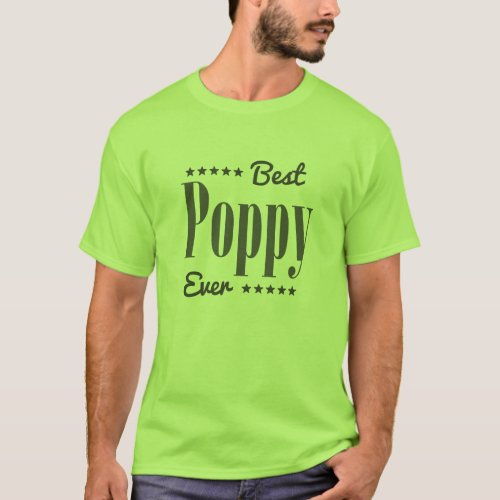Best Poppy Ever T_Shirt