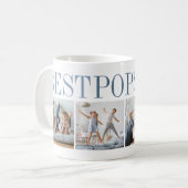 Best Pops Ever 4 Photo Collage Grandpa Coffee Mug (Front Left)