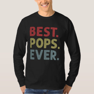 Best Pops Ever Christmas for Grandpa from Grandkid T-Shirt