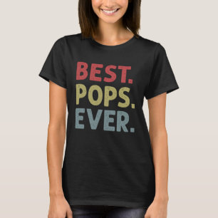 Best Pops Ever Christmas for Grandpa from Grandkid T-Shirt