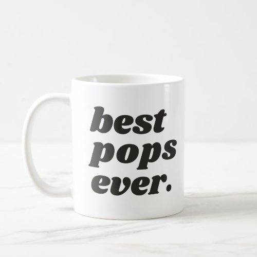 Best Pops Ever Photo Coffee Mug